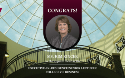 Kim Kincer to Transition to New Role as Executive-in-Residence/Senior Lecturer at EKU College of Business