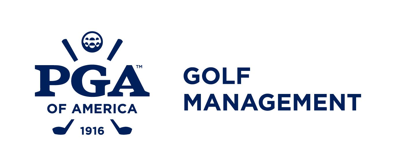PGA of America logo with golf management written under it