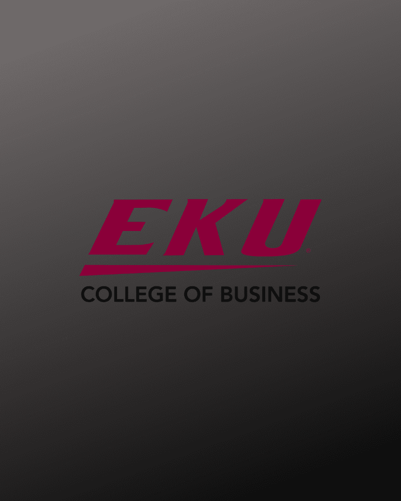 EKU logo with the College of Business written under it