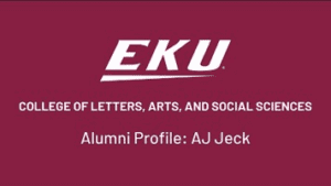 Alumni Profile Plaque: AJ Jeck