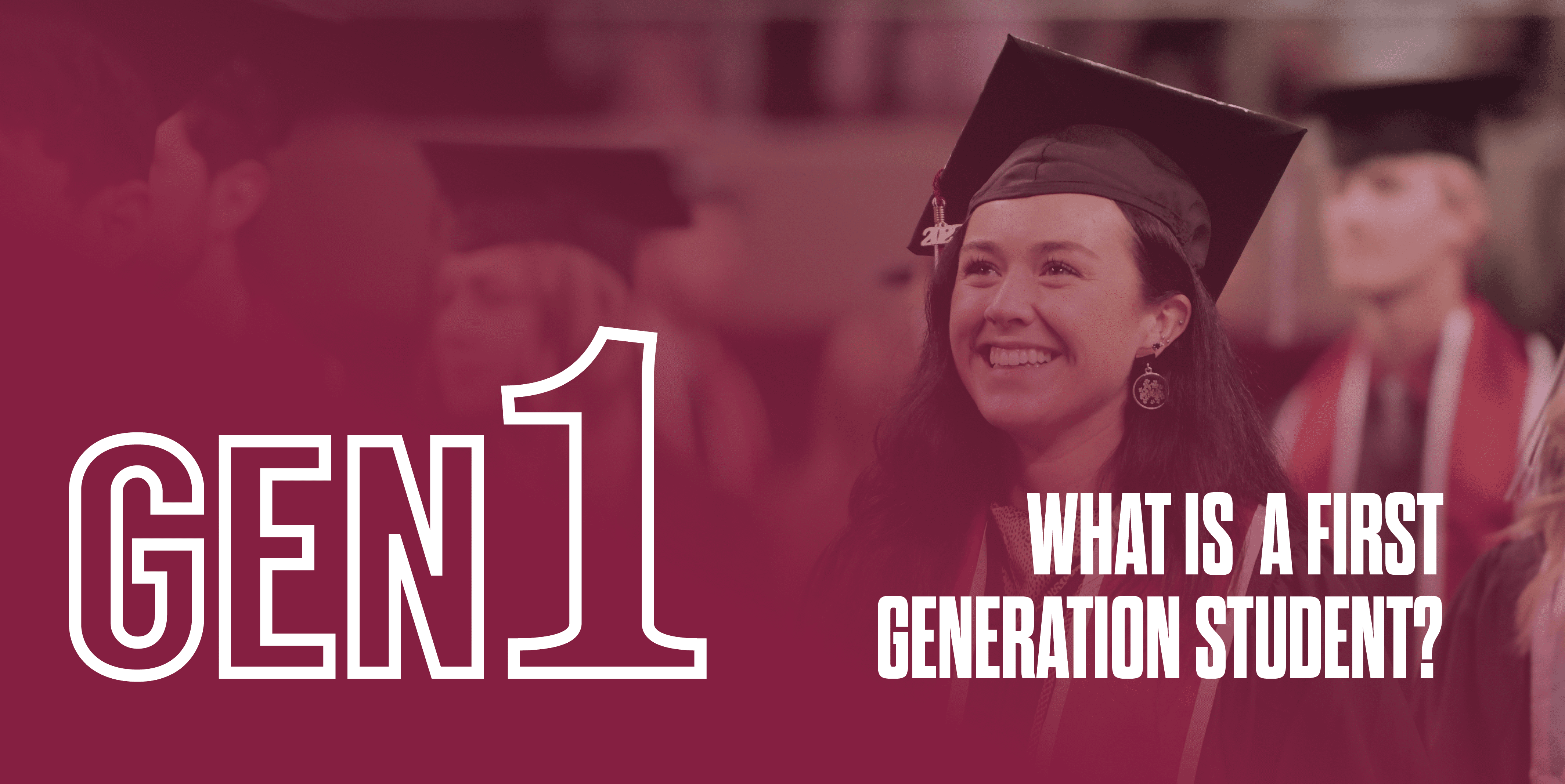 What is a first generation student?