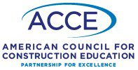 the logo for the American Council of Construction Education