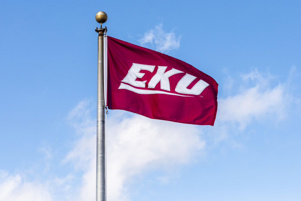 an EKU flag