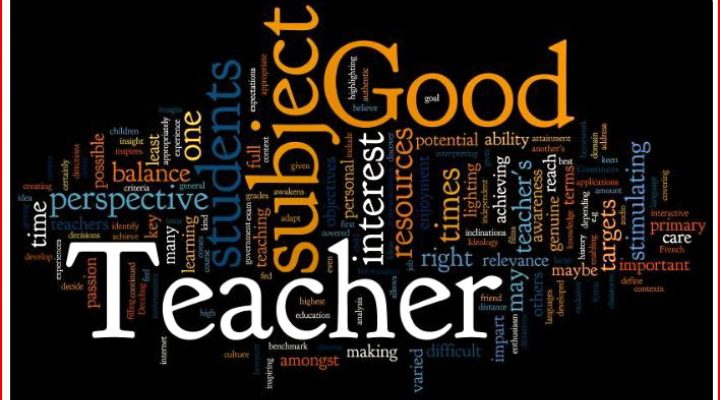 Words describing the field of Teaching.