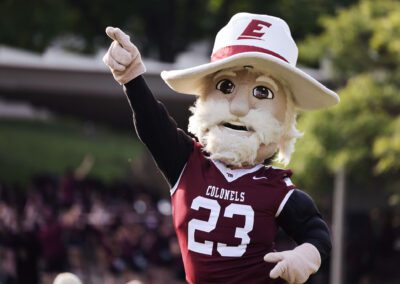 the Colonel mascot