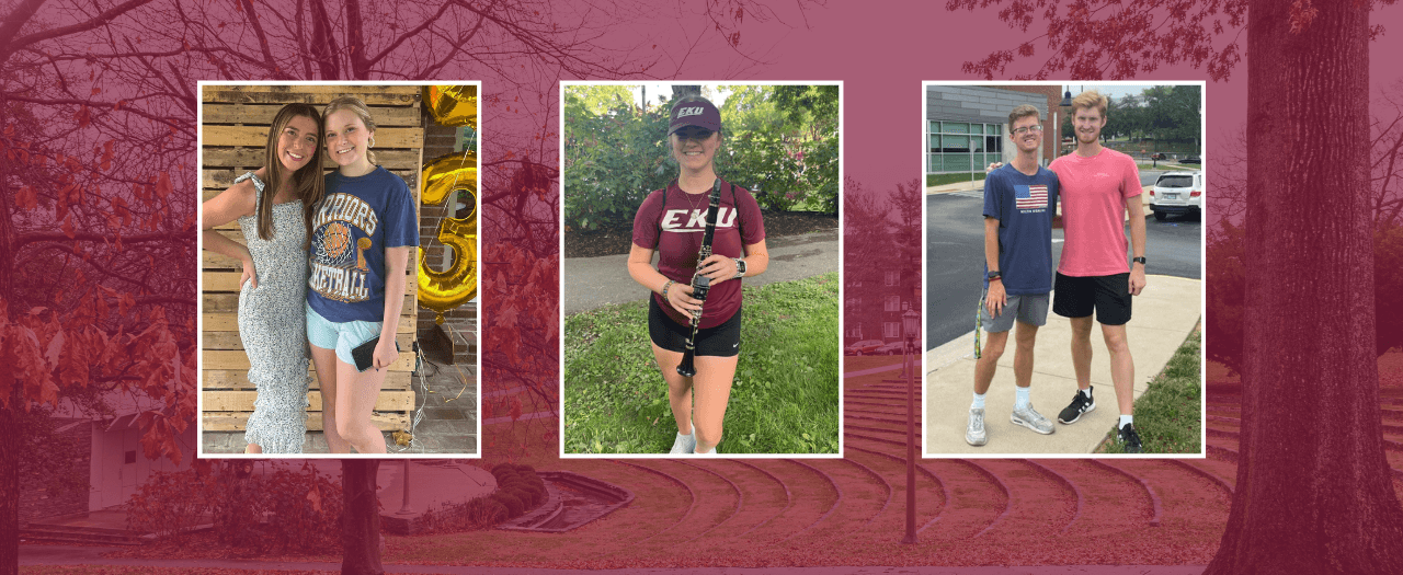 EKU students Sydney Turner, Tyra Meeks, Madilyn Sizemore, Daniel Byrley and Alex Byrley