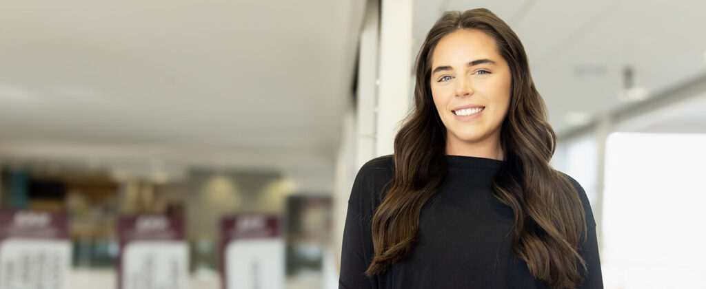 EKU student Lillian Jones smiling