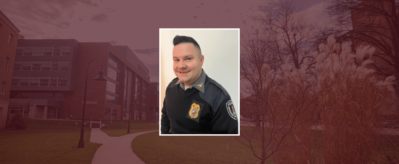 EKU police chief Brandon Collins.