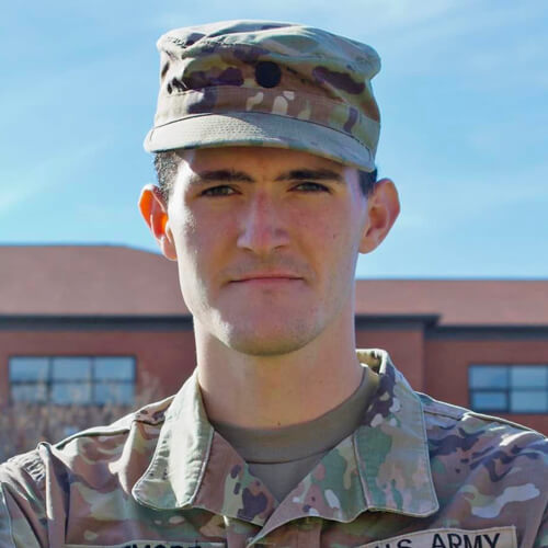 EKU student and Army ROTC Cadet Carter Sizemore